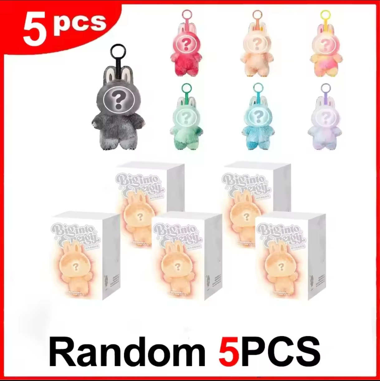 Cute Plush Monster Keychain Toy – Soft Mini Collectible Bag Charm for Gifts & Fans