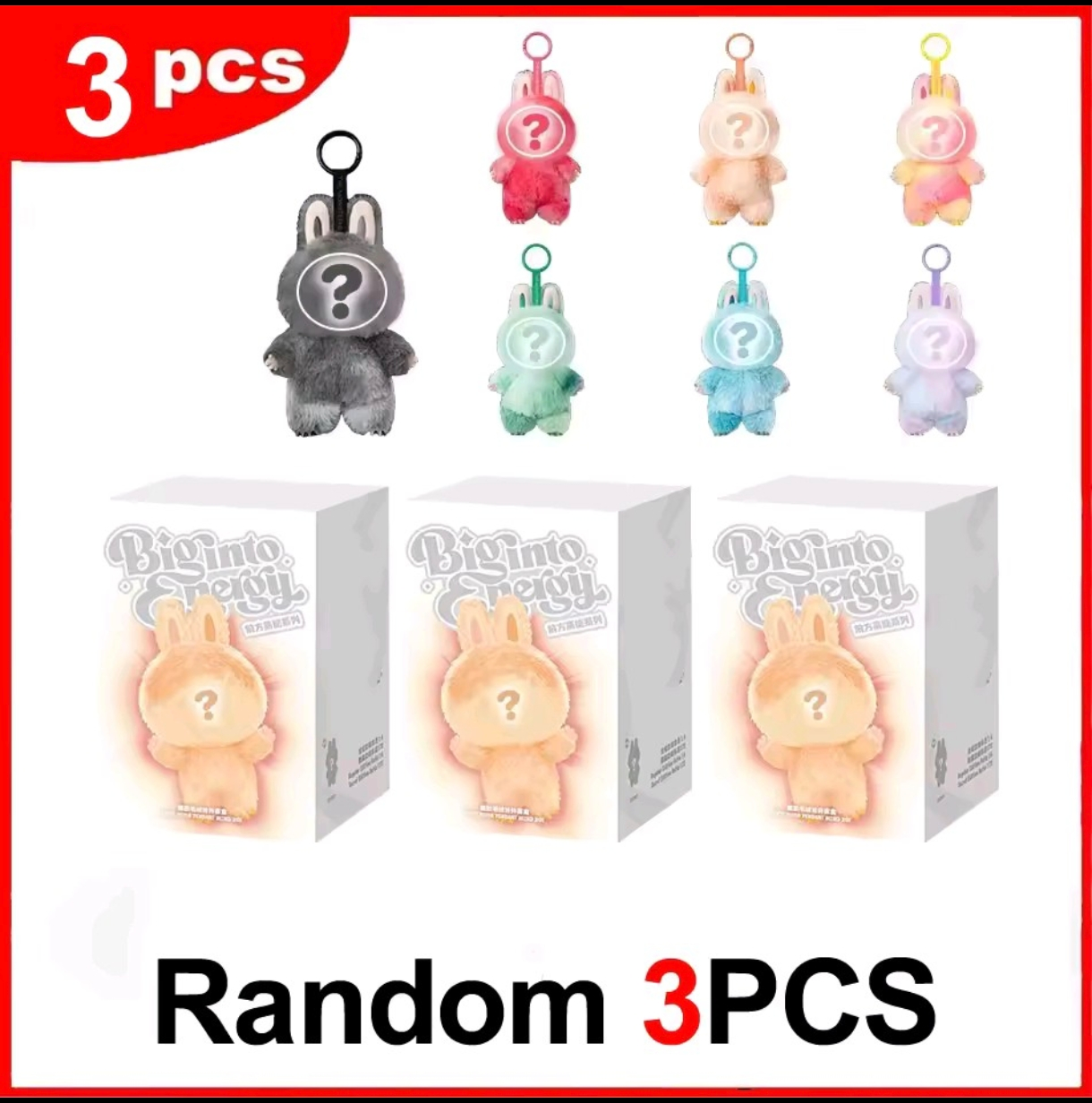 Cute Plush Monster Keychain Toy – Soft Mini Collectible Bag Charm for Gifts & Fans