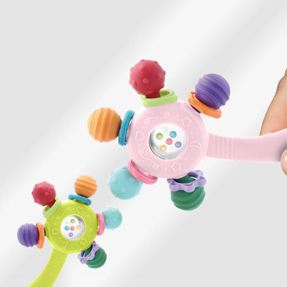 Baby Teething Toy – BPA-Free Food Grade Silicone Rattle & Teether
