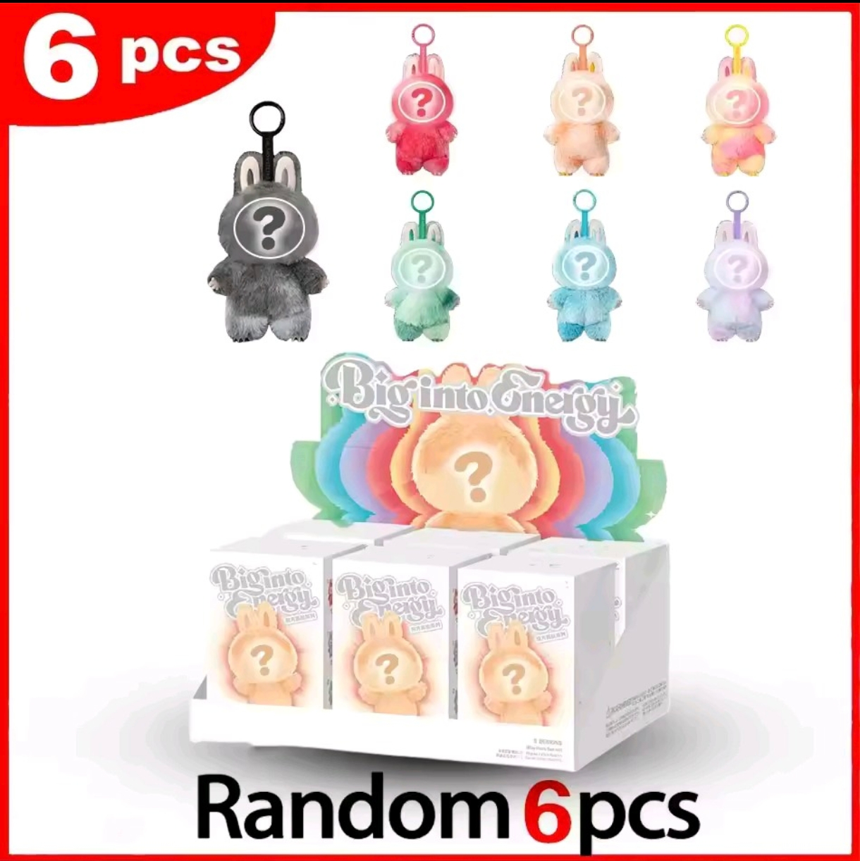 Cute Plush Monster Keychain Toy – Soft Mini Collectible Bag Charm for Gifts & Fans