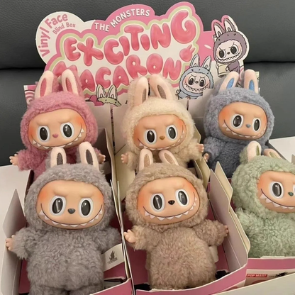 Pop Mart Labubu The Monsters Tasty Macarons Blind Box | Collectible Vinyl Figures by Kasing Lung - Pack of 1