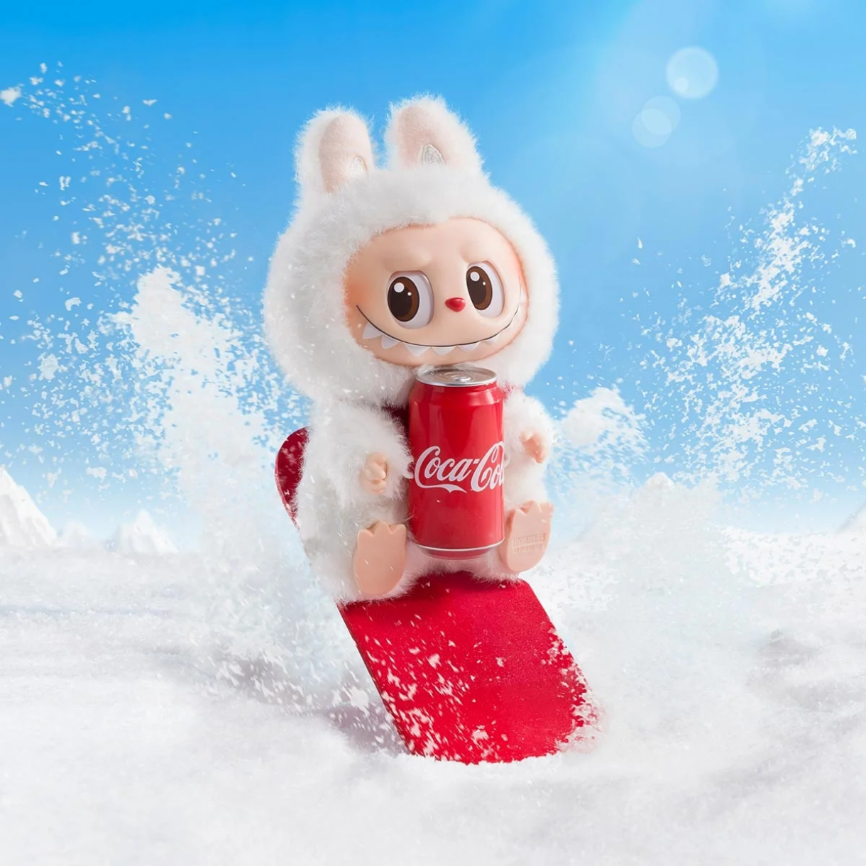 Pop Mart Coca-Cola Labubu Blind Box | Official Collectible Vinyl Figures - Pack of 1